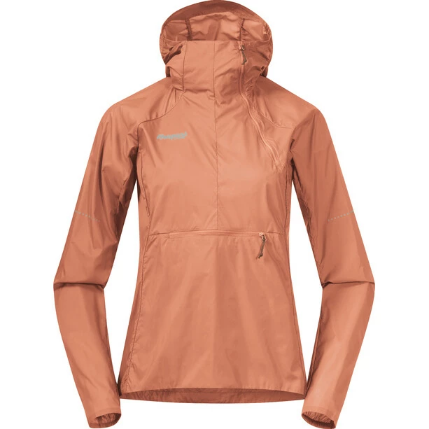 Bergans Fløyen Anorak Women cantaloupe 1 Bergans Fløyen Anorak Women cantaloupe