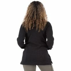 Bergans Oslo Wool Coat Women solid charcoal -Casual Jackets Sales Store bergans oslo wool coat women solid charcoal 4