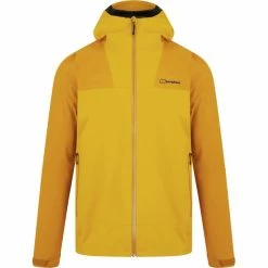 Berghaus Kember Vented Shell Jacket Men lemon curry/arrowwood
