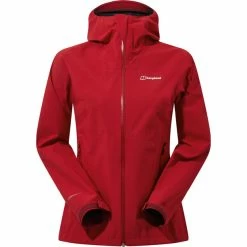 Berghaus Mehan Vented Shell Jacket Women red dahlia