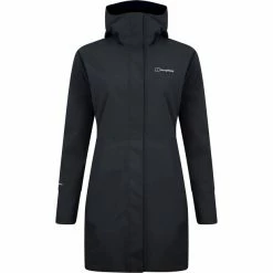Berghaus Omeara Long Shell Jacket Women black/black