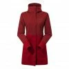 Berghaus Omeara Long Shell Jacket Women syrah/red dahlia