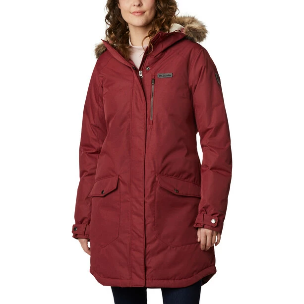 Columbia Suttle Mountain Long Insulated Jacket Women marsala red 1 Columbia Suttle Mountain Long Insulated Jacket Women marsala red