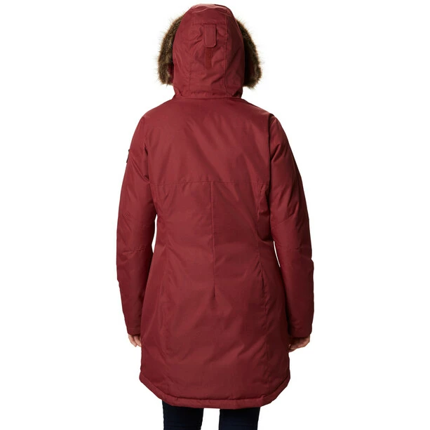 Columbia Suttle Mountain Long Insulated Jacket Women marsala red 3 Columbia Suttle Mountain Long Insulated Jacket Women marsala red - Image 3