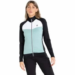 Dare 2b Elation II Core Stretch Jacket Women canton green/black/white -Casual Jackets Sales Store dare 2b elation ii core stretch jacket women canton green black white 4