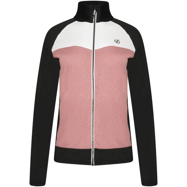 Dare 2b Elation II Core Stretch Jacket Women mesa rose/black/white 1 Dare 2b Elation II Core Stretch Jacket Women mesa rose/black/white