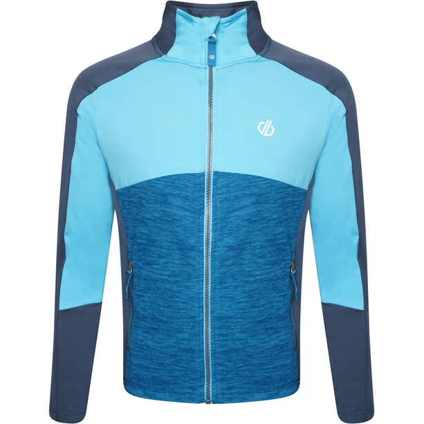 Dare 2b Exception Core Stretch Jacket Kids meaowbrook green/aqua splash/orion grey marl 2 Dare 2b Exception Core Stretch Jacket Kids meaowbrook green/aqua splash/orion grey marl - Image 2