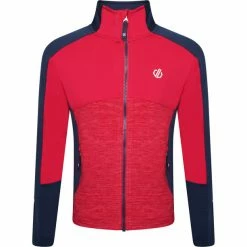 Dare 2b Exception Core Stretch Jacket Kids moonlight denim/virtual pink/geranium pink marl