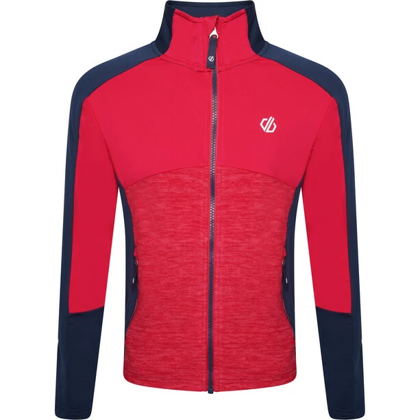 Dare 2b Exception Core Stretch Jacket Kids moonlight denim/virtual pink/geranium pink marl 1 Dare 2b Exception Core Stretch Jacket Kids moonlight denim/virtual pink/geranium pink marl