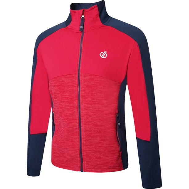 Dare 2b Exception Core Stretch Jacket Kids moonlight denim/virtual pink/geranium pink marl 2 Dare 2b Exception Core Stretch Jacket Kids moonlight denim/virtual pink/geranium pink marl - Image 2