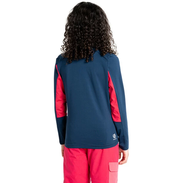 Dare 2b Exception Core Stretch Jacket Kids moonlight denim/virtual pink/geranium pink marl 5 Dare 2b Exception Core Stretch Jacket Kids moonlight denim/virtual pink/geranium pink marl - Image 5