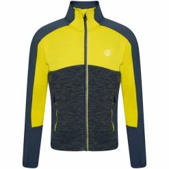 Dare 2b Exception Core Stretch Jacket Kids orion grey/neon spring/orion grey marl