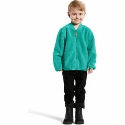 DIDRIKSONS Ohlin 4 Full Zip Sweat Jacket Kids peacock green -Casual Jackets Sales Store didriksons ohlin 4 full zip sweat jacket kids peacock green 3
