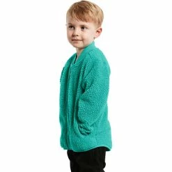DIDRIKSONS Ohlin 4 Full Zip Sweat Jacket Kids peacock green -Casual Jackets Sales Store didriksons ohlin 4 full zip sweat jacket kids peacock green 4