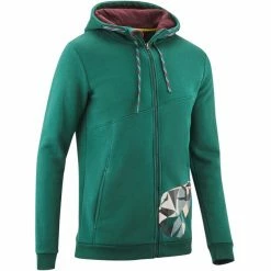 Edelrid Spotter Zip Hoody Men teal green