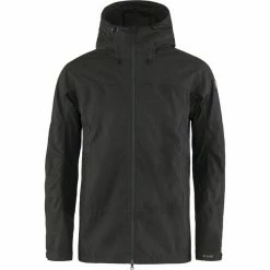 Fjällräven Abisko Lite Trekking Jacket Men dark grey/black