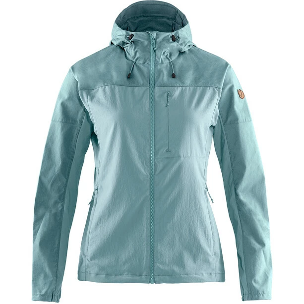 Fjällräven Abisko Midsummer Jacket Women mineral blue/clay blue 1 Fjällräven Abisko Midsummer Jacket Women mineral blue/clay blue