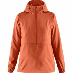 Fjällräven High Coast Lite Anorak Women rowan red