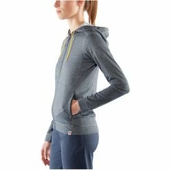 Fjällräven High Coast Lite Hoodie Women navy -Casual Jackets Sales Store fjaellraeven high coast lite hoodie women navy 3