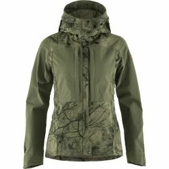Fjällräven Keb Jacket Women green camo-laurel green