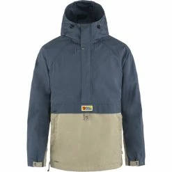 Fjällräven Vardag Anorak Men uncle blue/sand stone