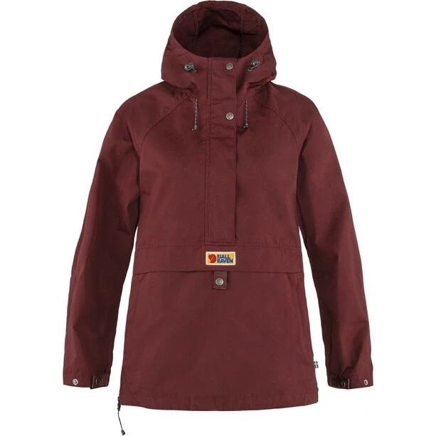 Fjällräven Vardag Anorak Women bordeaux red 1 Fjällräven Vardag Anorak Women bordeaux red