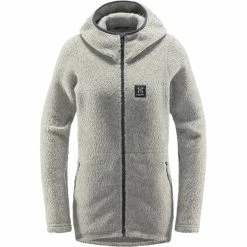 Haglöfs Pile Hood Women grey melange