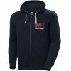 Helly Hansen HH Logo Full Zip Hoodie Men navy