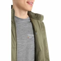 Icebreaker MerinoLoft Collingwood II Jacket Men loden -Casual Jackets Sales Store icebreaker merinoloft collingwood ii jacket men loden 4