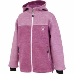 Ivanhoe of Sweden Block Hooded Jacket Kids sweet lilac