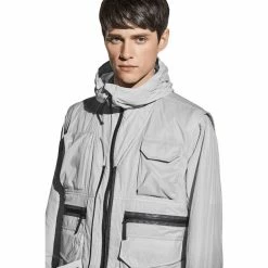 Jack Wolfskin Clifton Jacket Men grey haze -Casual Jackets Sales Store jack wolfskin clifton jacket men grey haze 4