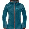 Jack Wolfskin Rotwand Hooded FZ Jacket Women blue coral