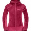 Jack Wolfskin Rotwand Hooded FZ Jacket Women cranberry