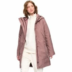 Kari Traa Kvitne L Jacket Women taupe