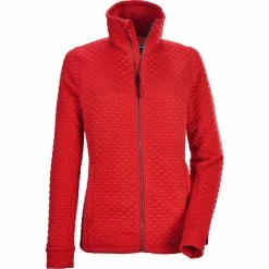 Killtec KOW 166 Powerstretch Jacket Women dark red