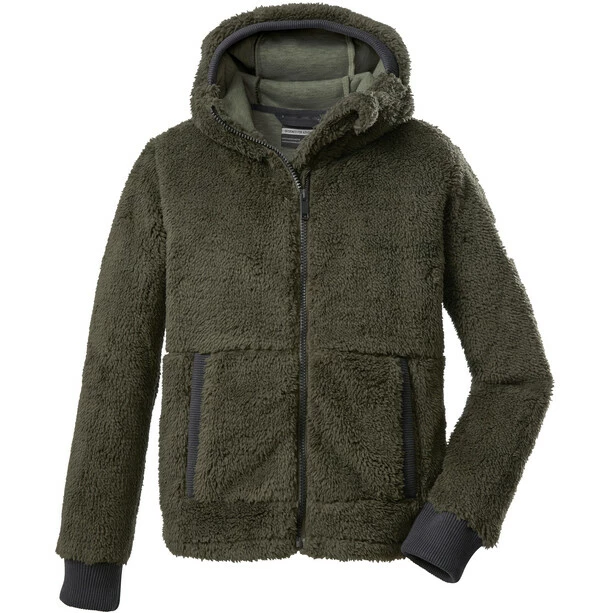 Killtec KOW 188 Jacket Boys dark olive 1 Killtec KOW 188 Jacket Boys dark olive