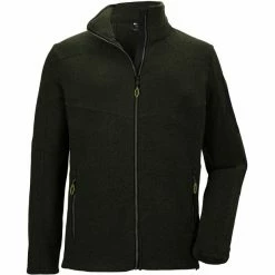 Killtec KOW 28 Knitted Fleece Jacket Men dark anthracite
