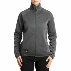 Lundhags Gosin Wool Knit Midlayer Jacket Women dark agave -Casual Jackets Sales Store lundhags gosin wool knit midlayer jacket women dark agave 3