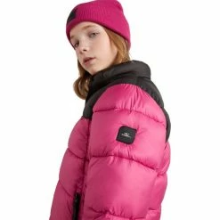 O'Neill Puffer Jacket Girls fuchsia red -Casual Jackets Sales Store oneill puffer jacket girls fuchsia red 4
