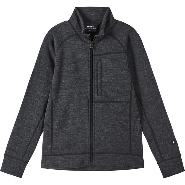 Reima Mahti Sweater Youth black melange 1 Reima Mahti Sweater Youth black melange