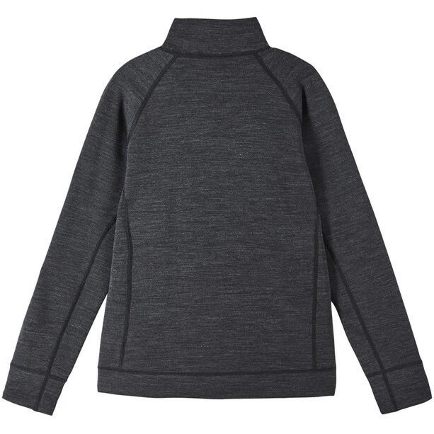 Reima Mahti Sweater Youth black melange 2 Reima Mahti Sweater Youth black melange - Image 2