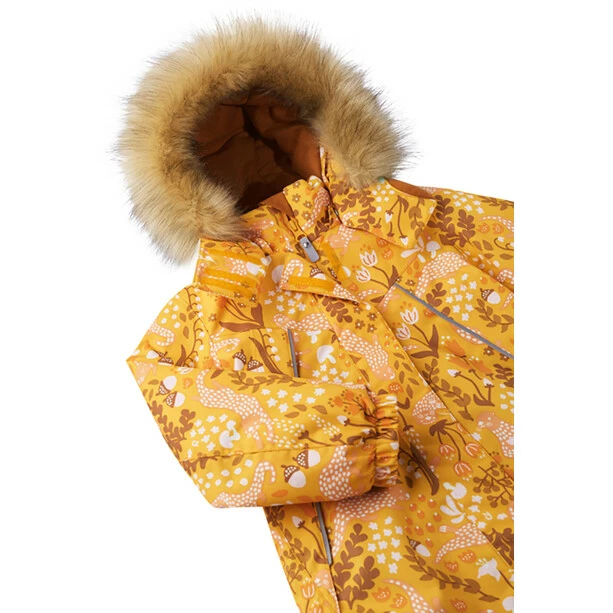 Reima Muhvi Reimatec Winter Jacket Kids orange yellow 4 Reima Muhvi Reimatec Winter Jacket Kids orange yellow - Image 4