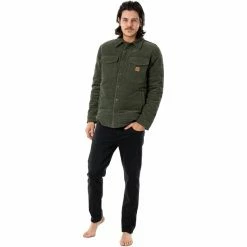 Rip Curl Anti Series Convoy Jacket Men dark olive -Casual Jackets Sales Store rip curl anti series convoy jacket men dark olive 4