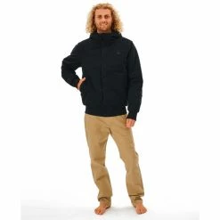Rip Curl Anti Series One Shot Jacket Men washed black -Casual Jackets Sales Store rip curl anti series one shot jacket men washed black 4
