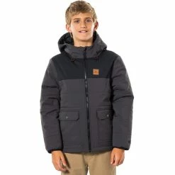 Rip Curl Anti Series Ridge Jacket Boys washed black