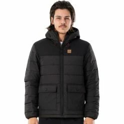 Rip Curl Anti Series Ridge Jacket Men washed black