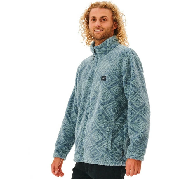 Rip Curl Party Pack Polar Fleece Jacket Men mineral blue 2 Rip Curl Party Pack Polar Fleece Jacket Men mineral blue - Image 2