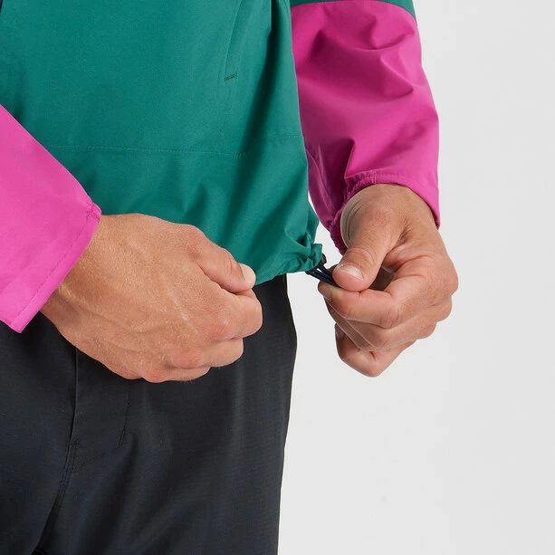 Salomon Outrack Waterproof Jacket Men pacific/night sky/fuchsia red 5 Salomon Outrack Waterproof Jacket Men pacific/night sky/fuchsia red - Image 5