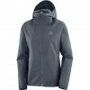 Salomon Outrack Waterproof Jacket Women ebony