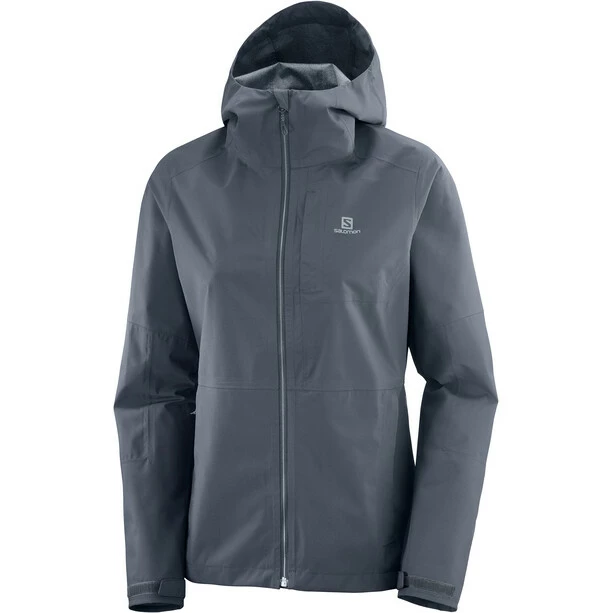 Salomon Outrack Waterproof Jacket Women ebony 1 Salomon Outrack Waterproof Jacket Women ebony